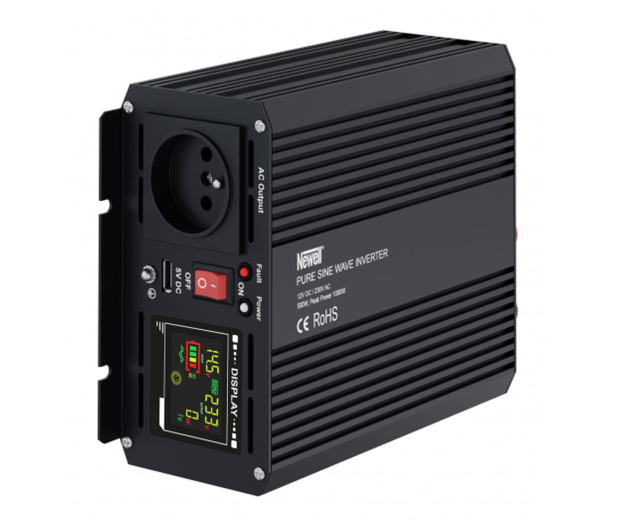 Newell Przetwornica napięcia z czystą sinusoidą 12V/230V/1000W - 1322535 - zdjęcie 2